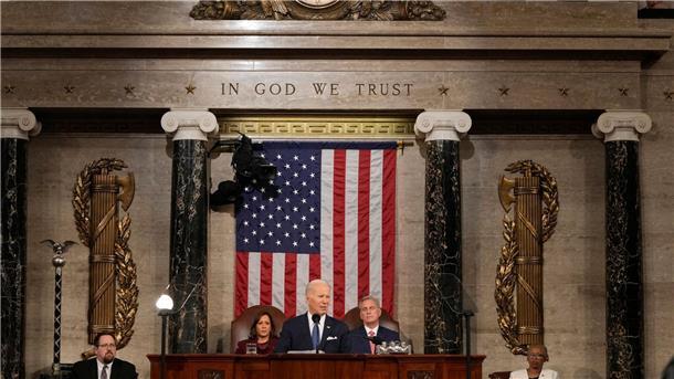 Biden gibt in seiner Rede einen Vorgeschmack auf 2024 „Ich habe für das Amt des Präsidenten kandidiert, um die Dinge grundlegend zu verändern, um sicherzustellen, dass die Wirtschaft für alle funktioniert“: US-Präsident Joe Biden.