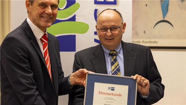 Jan Müller und Heinz May, IHK und Zeit & Service