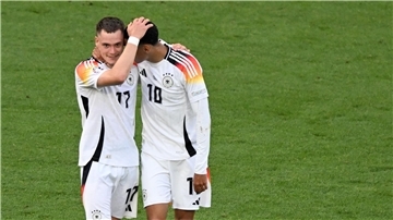 Ihnen gehört die Zukunft: Deutschlands Florian Wirtz (l) und Jamal Musiala.