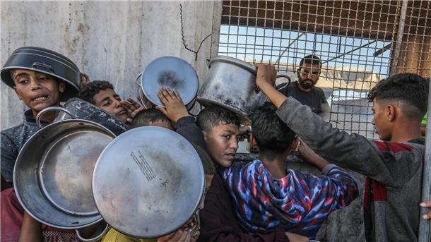 USA und Israel wollen Gaza-Hilfe an Hamas vorbei liefern Im abgeriegelten Gazastreifen fehlt es an Lebensmitteln, Wasser und Medikamenten. (Archivbild)