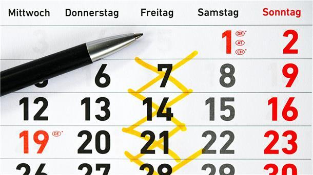 Studie: Vier-Tage-Woche macht produktiver und zufriedener Im Arbeitszeitmodell der Vier-Tage-Woche könnte der Freitag als Arbeitstag wegfallen. (Symbolbild)
