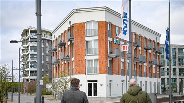 Hotel Im Jaich am Neuen Hafen Bremerhaven. 