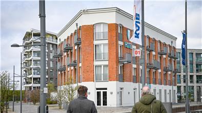 Hotel Im Jaich am Neuen Hafen Bremerhaven. 