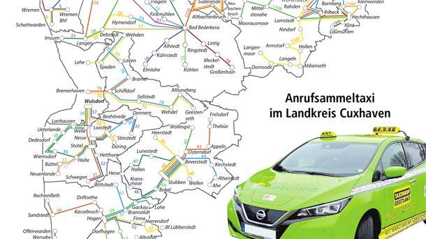 Im Cuxland wird über das Anrufsammeltaxi diskutiert.