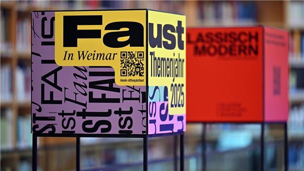 Goethe-Jubiläum: „Er gab Weimar Seele und Weltbedeutung“ Im Faust-Themenjahr 2025 zieht die Klassik-Stiftung Weimar ein positives Zwischenfazit: Mehr als eine halbe Million Menschen haben die Museen der Stadt bereits besucht. (Archivbild)