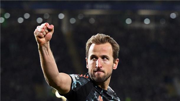 Kane-Einsatz vor Celtic offen - Kompany mit „Nebelkerze“ Im Hinspiel gegen Celtic Torschütze: Bayern-Star Harry Kane.