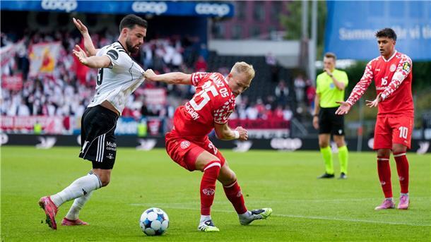 Mainzer Rückspiel: Feuerwerk vor Rosenborg-Hotel gezündet Im Hinspiel setzte sich Trondheim daheim mit 2:1 gegen Mainz durch. (Archivbild)