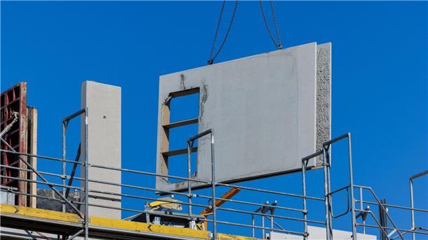 Im Januar wurde der Bau von 16.800 Wohnungen bewilligt - 5200 Genehmigungen weniger als ein Jahr zuvor.