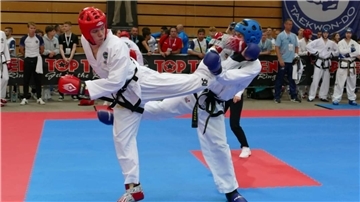 Danilo Smailov von Dojang Nordenham beim Taekwon-Do