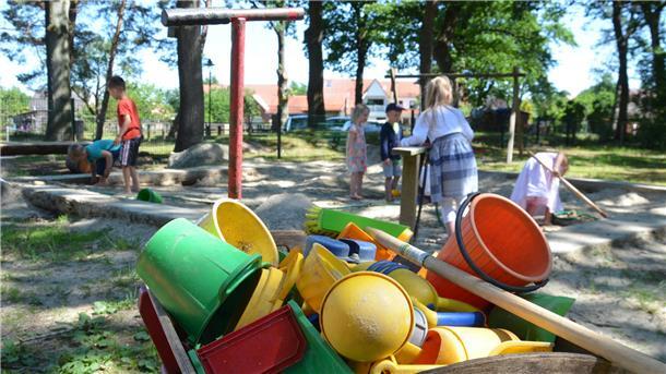 Im Kindergarten „Waldzwerge“ in Breddorf ist viel Platz zum Spielen, Toben und Entdecken. Davon können auch Kinder aus anderen Gemeinden profitieren.