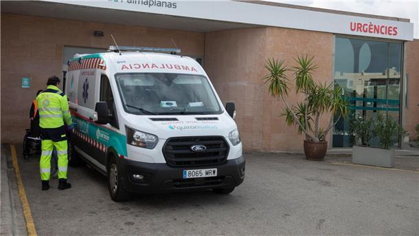 Im Krankenhaus Quironsalud Palmaplanas in Palma wird ein Teil der verletzten Sportler behandelt.