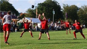 Mentzhauser TV gegen den TuS Grabstede im Schleuderball