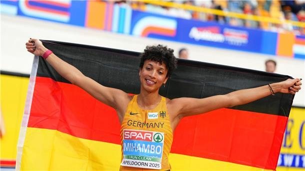 Im letzten Versuch sprang Malaika Mihambo noch zu EM-Bronze.