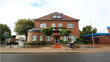 Im Rathaus der Gemeinde Butjadingen in Burhave geht es am 22. September auch um die Grundsteuer.