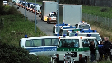 Im September 2012 wurde der Atomtransport von Nordenham nach Grohnde mit Spezial-Lastwagen begleitet.