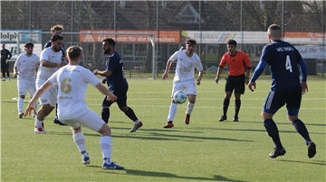 1. FC Nordenham gegen Wilhelmshavener SC Frisia II in der Fußball-Kreisliga