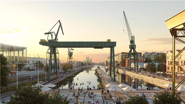 Im Werftquartier allein sollen bis 2040 rund 2500 Wohnungen entstehen. Doch auch in anderen Stadtteilen gibt es große Projekte. 