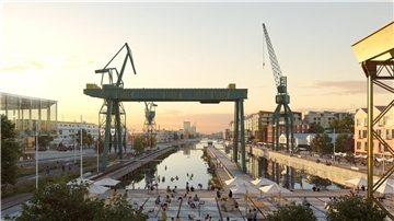 Im Werftquartier allein sollen bis 2040 rund 2500 Wohnungen entstehen. Doch auch in anderen Stadtteilen gibt es große Projekte. 