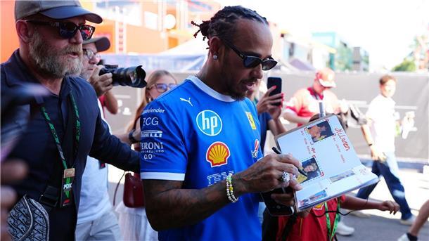 „Toller Moment“: Verstappens Coup in der Ferrari-Heimat Immer im Blickpunkt der Fans: Lewis Hamilton.