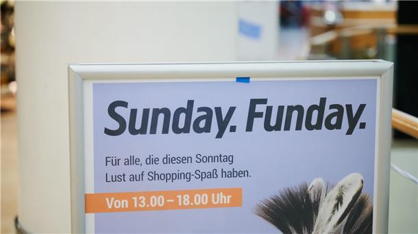 Immer wieder gibt es die Möglichkeit, sonntags einkaufen zu gehen. (Archivbild)