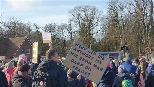 Impressionen von der Demo in Cuxhaven