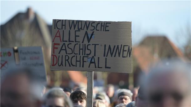 Impressionen von der Demo in Cuxhaven