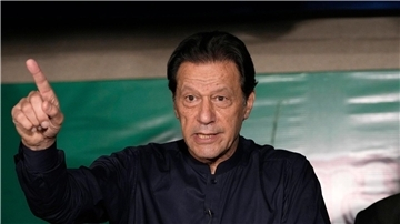 Imran Khan ist zu drei Jahren Gefängnis verurteilt worden.