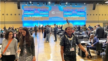 In Bonn sind Delegierte aus aller Welt zu Vorverhandlungen für die diesjährige Weltklimakonferenz in Dubai zusammengekommen.