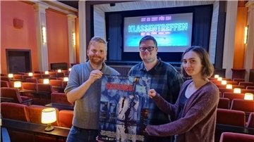 Simon Dreesch-Rosendahl, Daniel Klotzke und Malin Steindorf