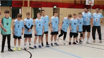 Männliche-Jugend-D-Mannschaft der HSG Unterweser