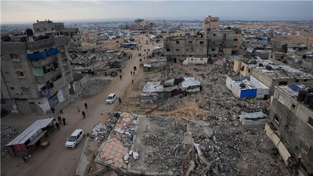 UN-Nothilfeprogramm: Mehr Hilfsgüter erreichen Gaza In den Süden des Gazastreifens vertriebene Palästinenser sollen in wenigen Tagen in den zerstörten Norden zurückkehren können. (Symbolbild)