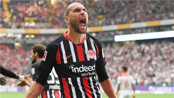 In der Bundesliga erfolgreich: Bas Dost im Trikot von Eintracht Frankfurt. (Archivbild)