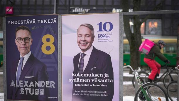 Ex-Regierungschef Stubb wird neuer Präsident von Finnland In der ersten Wahlrunde erhielten der konservative Stubb und der Grünen-Politiker Haavisto vor zwei Wochen die meisten Stimmen der neun Kandidatinnen und Kandidaten.