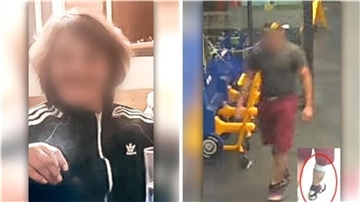 In der Nähe der Geeste wurde die Leiche von Tamara T. gefunden. Hier Ausschnitte aus dem damaligen Fahndungsplakat. Rechts der Mann, der jetzt wegen Totschlags an der Frau angeklagt ist.