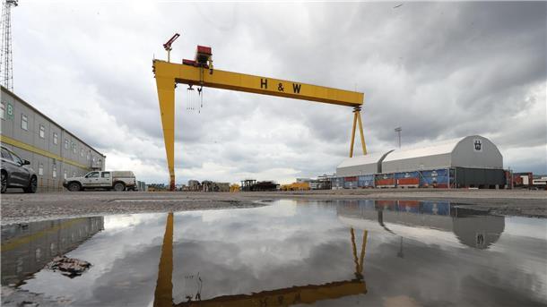 Mutter von „Titanic“-Werft Harland & Wolff ist insolvent In der Werft wurde die „Titanic“ gebaut. (Archivbild)
