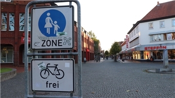 Fußgängerzone Zeven