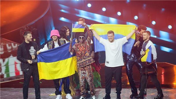 Ukrainischer Vorentscheid für Eurovision in U-Bahn-Station In diesem Jahr hat das Kalush Orchestra aus der Ukraine den Eurovision Song Contest gewonnen.