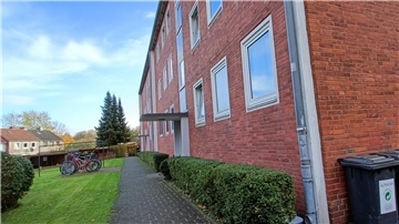 In diesem Wohnhaus in Stade hat die Mutter mit ihrer kleinen Tochter gelebt. Ihr jetziger Aufenthaltsort ist nicht bekannt. 