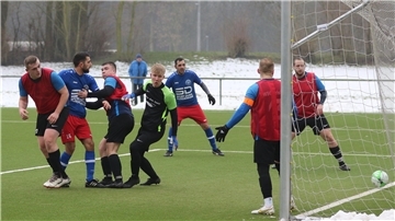 1. FC Nordenham gegen Frisia Wilhelmshaven II Fußball-Kreisliga