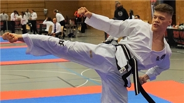 Danilo Smailov von Dojang Nordenham beim Taekwon-Do