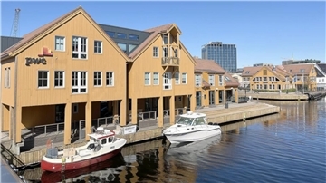 In Kristiansand finden sich klassische Holzhäuser ebenso wie moderne Architektur.