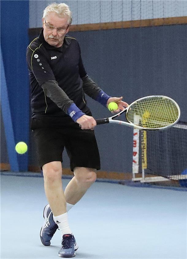 Reiner Indorf aus Nordenham Zweiter bei Meisterschaften der Tennisregion Reiner Indorf TK Nordenham