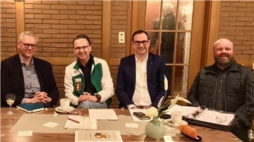 Björn Thümler, Henning Belitz, Volker Kächele und Thomas Breuer