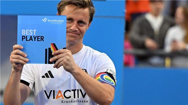 Große Abschiedsshow für Grambusch - Damen verpassen Titel In seinem letzten Turnier wurde Mats Grambusch zum besten Spieler des Turniers gewählt.