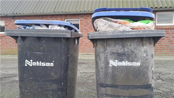 In Teilen des Cuxlandes wird derzeit der Müll nicht abgeholt.