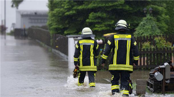 In vielen Regionen rückte die Feuerwehr zu Einsätzen aus.