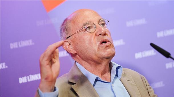 Gysi legt Amt als außenpolitischer Sprecher nieder „In Zukunft werden Sie die Freude haben, Ihrer Arbeit ohne mich nachgehen zu können“: Gregor Gysi.