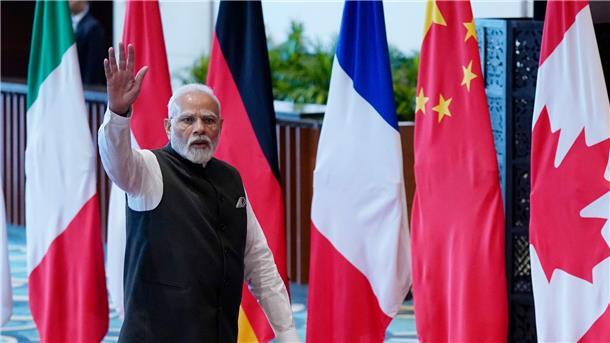 Indiens Premier: Afrikanische Union wird Mitglied der G20 Indiens Premierminister Narendra Modi.