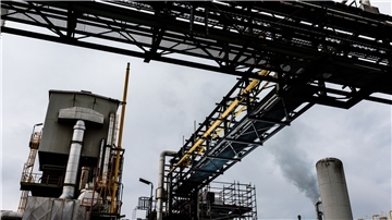 Industrieanlage eines Chemieunternehmens in Baden-Württemberg.