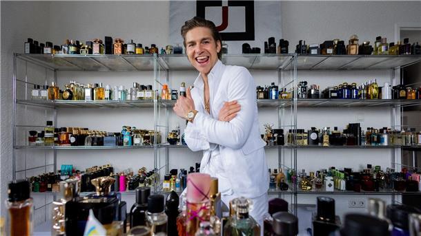 Jeremy Fragrance: „Geile Dinge finden die Leute geil“ Influencer Jeremy Fragrance: „Teilweise entstehen Tiktok-Videos, die viral gehen, bei meiner Oma zum Beispiel im Treppenhaus“.